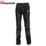 Men Jeans Motorcycle Protective Pants Ce Knee Pads